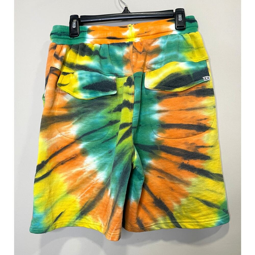 DOPE Brand Tie-Dye Streetwear Casual Drawstring Shorts Men's Sz XL